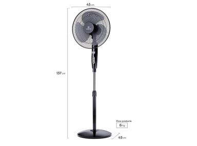VENTILADOR MADEMSA SF160 55W NEGRO - 2