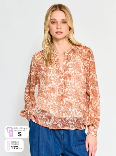 BLUSA MUJER PEPE JEANS POEMY - 1