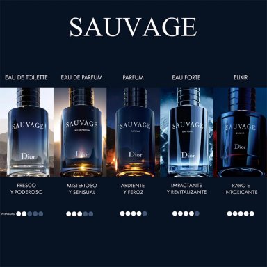 PERFUME DIOR SAUVAGE EAU FORTE HOMBRE EDP 60 ML SIN ALCOHOL - 5