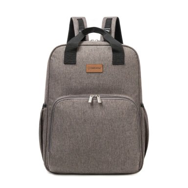 BOLSO PAÑALERO MUDADOR GRIS - 4