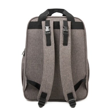 BOLSO PAÑALERO MUDADOR GRIS - 6