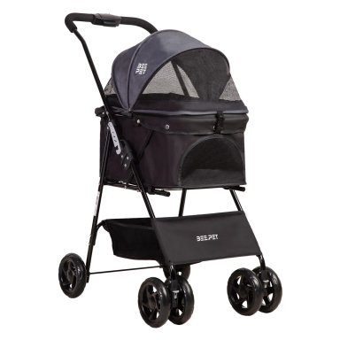 COCHE MASCOTA GRIS BP02G - 6
