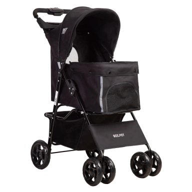 COCHE MASCOTA NEGRO BP01 - 1