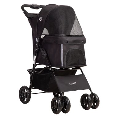 COCHE MASCOTA NEGRO BP01 - 2