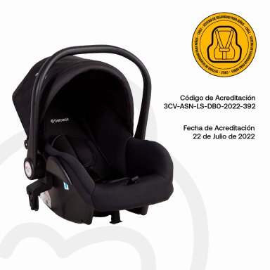 COCHE CUNA TRAVEL SYSTEM BEBE VOX NEGRO DORADO BEBESIT - 8