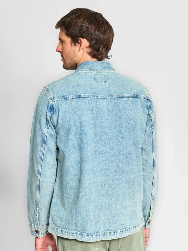 CHAQUETA ALGODÓN HOMBRE PEPE JEANS AZUL - 2