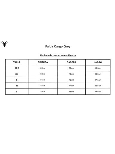 FALDA RAINDOOR CARGO - 4