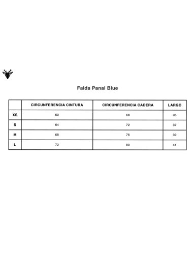 FALDA RAINDOOR PANAL - 6
