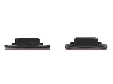 SOPORTE GOPRO NEGRO CURVED + FLAT ADHESIVE MOUNTS - 2