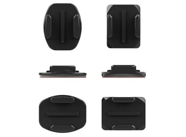 SOPORTE GOPRO NEGRO CURVED + FLAT ADHESIVE MOUNTS - 3