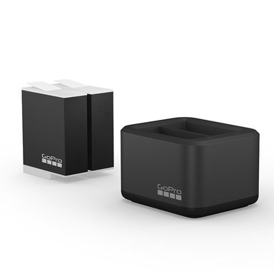 CARGADOR DE BATERÍA GOPRO DUAL + BATERÍAS ENDURO - 1