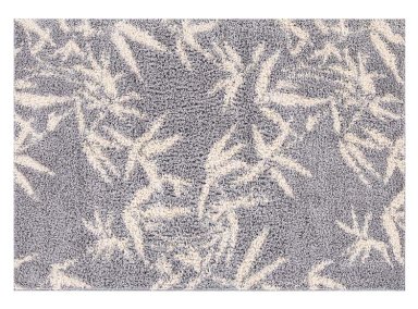 ALFOMBRA IDETEX GUIZA SHAGGY 150X200 CM GRIS - 1