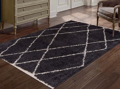 ALFOMBRA IDETEX SHAGGY GUIZA MARENGO 150X200 - 3