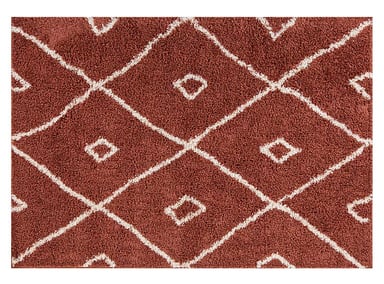ALFOMBRA IDETEX GUIZA SHAGGY 150X200 CM TERRACOTA - 1