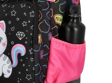 PACK MOCHILA CON RUEDAS XTREM RUN 5XT GATO NEGRO  - 6