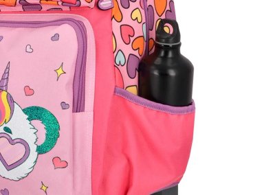 PACK MOCHILA CON RUEDAS XTREM RUN 5XT PANDA ROSADO  - 6