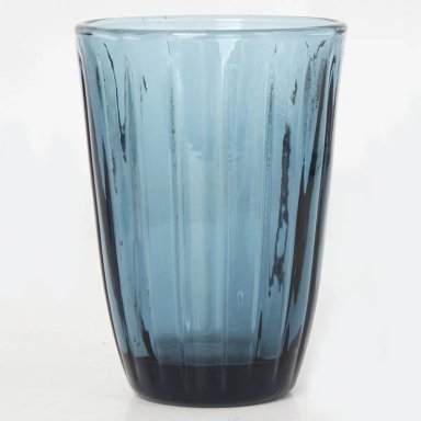 VASO RIPLEY HOME SET 4 AZUL ESPIGA VIDRIO - 1