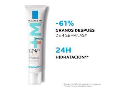 CREMA ANTIIMPERFECCIONES LA ROCHE POSSAY EFFACLAR DUO+M UNIFIANT 40 ML - 3