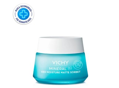HIDRATANTE DE ROSTRO VICHY MINÉRAL 89 MATTE SORBET 50 ML - 1