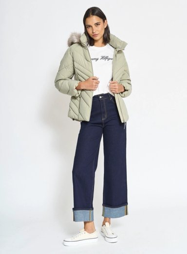 PARKA MUJER TOMMY HILFIGER LARGA - 4