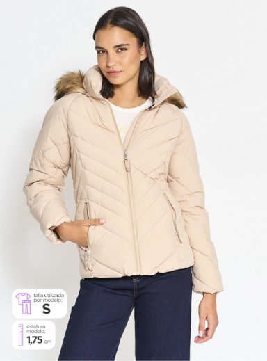 PARKA MUJER TOMMY HILFIGER LARGA - 1