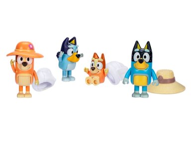 SET 4 FIGURAS TRIP FAMILY BLUEY - 4