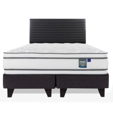 CAMA EUROPEA FLEX MAJESTY B/D KING + RESPALDO MODERN - 1