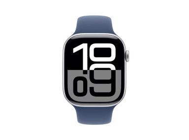 APPLE WATCH SERIE 10 46MM PLATA ALUMINIO CORREA DEPORTIVA S/M - 2
