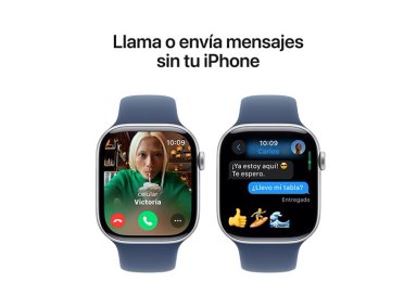 APPLE WATCH SERIE 10 46MM PLATA ALUMINIO CORREA DEPORTIVA S/M - 7