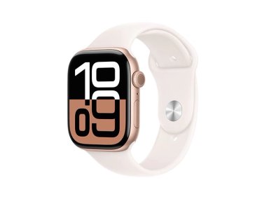 APPLE WATCH SERIE 10 46MM ROSE GOLD ALUMINIUM CORREA DEPORTIVA M/L - 1