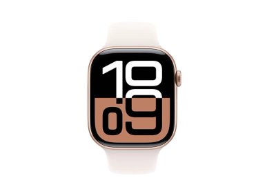 APPLE WATCH SERIE 10 46MM ROSE GOLD ALUMINIUM CORREA DEPORTIVA M/L - 2