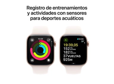 APPLE WATCH SERIE 10 46MM ROSE GOLD ALUMINIUM CORREA DEPORTIVA M/L - 4