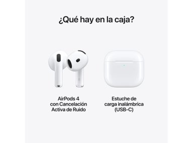 APPLE AIRPODS 4 CON CANCELACIÓN ACTIVA DE RUIDO - 9