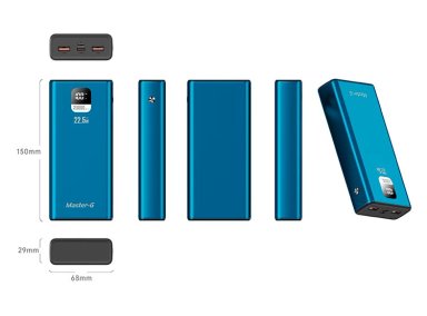 POWERBANK MASTER G 20000 MAH UCP20LPD - 5