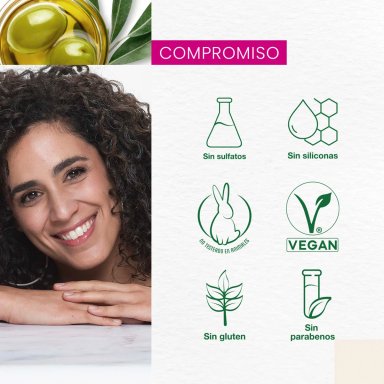 SHAMPOO PARA CABELLO RIZADO NATURALOE RULOS DEFINIDOS 350 ML - 5