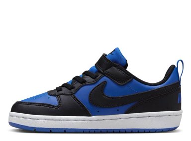 ZAPATILLAS INFANTIL UNISEX NIKE CASUALES AZUL COURT BOROUGH LOW RECRAFT PS - 3