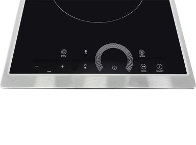 ENCIMERA VITROCERAMICA EMPOTRABLE ELÉCTRICA URSUS TROTTER 2 QUEMADORAS UT-VCT 2P INOX - 5
