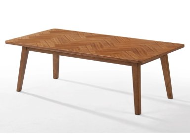 MESA DE CENTRO RIPLEY HOME CHEVRON MID CENTURY - 1