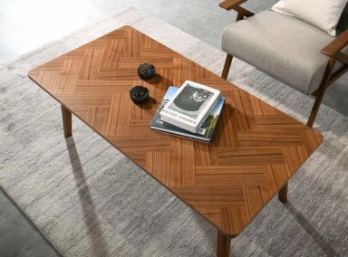 MESA DE CENTRO RIPLEY HOME CHEVRON MID CENTURY - 8