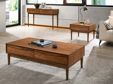 MESA DE CENTRO RIPLEY HOME CAJÓN MID CENTURY - 4