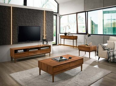 MESA DE CENTRO RIPLEY HOME CAJÓN MID CENTURY - 5