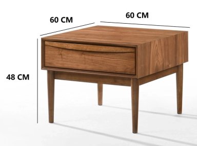 MESA LATERAL RIPLEY HOME CAJÓN MID CENTURY - 4