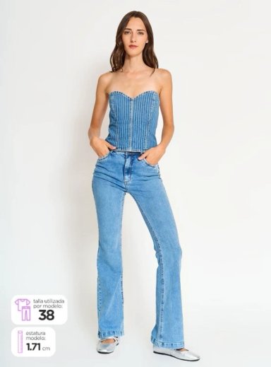 JEANS ALGODÓN MUJER EFESIS FEEL LIGHT - 1