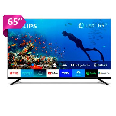 SMART TV PHILIPS LED 4K UHD 65” 65PUD7019 - 1
