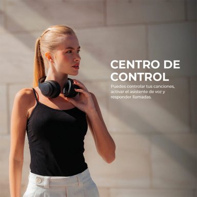 AUDÍFONOS SLEVE ON EAR PULSE.ANC CELESTE BLUETOOTH - 7