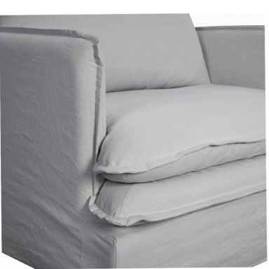 SILLÓN MAISON LINETT LILLE 1C GRIS - 4