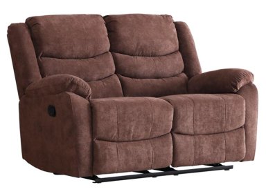 SOFÁ RECLINABLE RIPLEY HOME WOLF 2C CAFÉ - 2