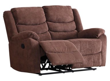 SOFÁ RECLINABLE RIPLEY HOME WOLF 2C CAFÉ - 3