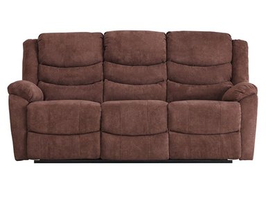 SOFÁ RECLINABLE RIPLEY HOME WOLF 3C CAFÉ - 1