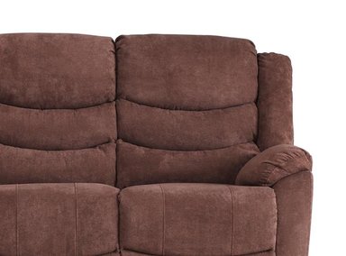 SOFÁ RECLINABLE RIPLEY HOME WOLF 3C CAFÉ - 6